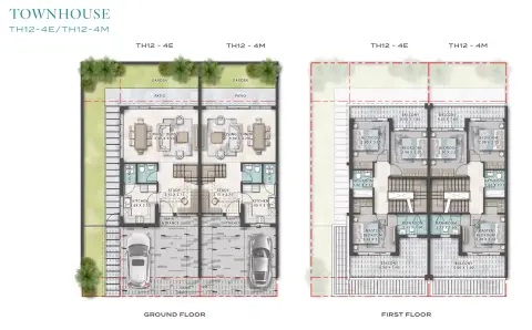 Plattegrond van 4 slaapkamers in Natura 2