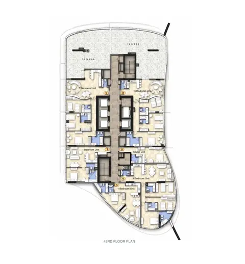 Upper Crest in Business Bay, Dubai, foto 3