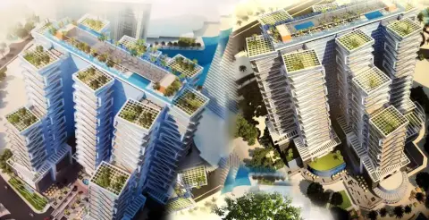 Golf Views Seven City in Jumeirah Lake Towers, Dubai, foto 2