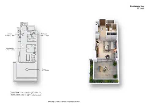 Fawad Azizi Residence in Dubai Health Care City, Dubai, foto 3