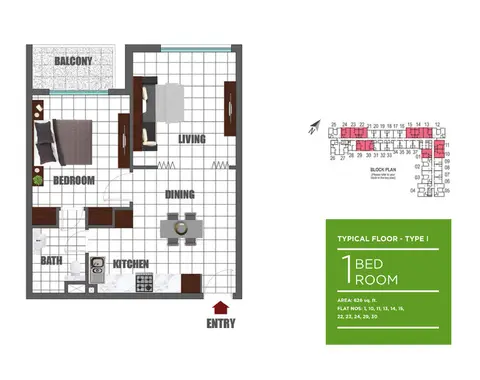 Lawnz Apartments in International City, Dubai, foto 5