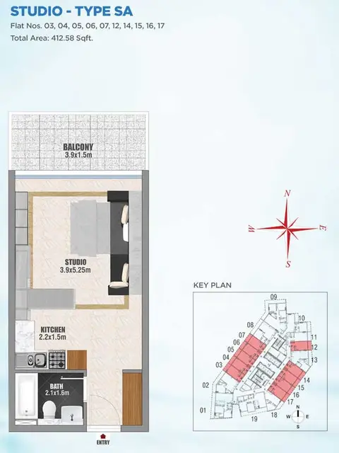 Bayz Apartments in Business Bay, Dubai, foto 3