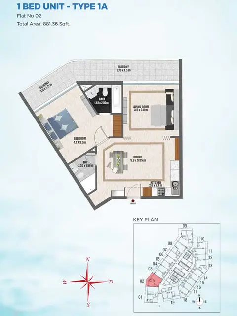 Bayz Apartments in Business Bay, Dubai, foto 4