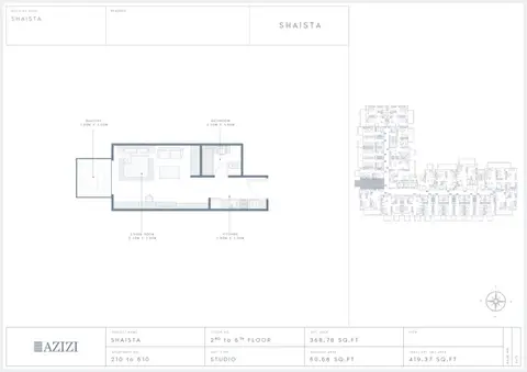 Azizi Shaista Serviced Residences in Al Furjan, Dubai, foto 3