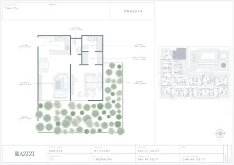Azizi Shaista Serviced Residences in Al Furjan, Dubai, foto 4
