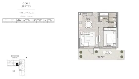 Golf Suites Apartments in Dubai Hills Estate, Dubai, foto 3