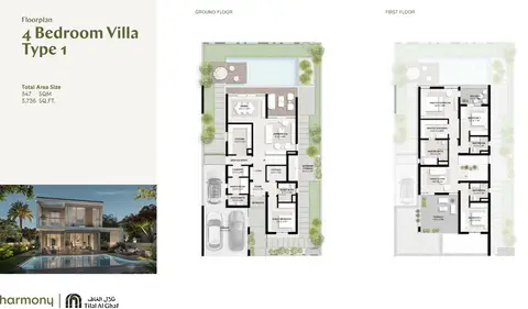 Harmony Villas in Tilal Al Ghaf, Dubai, foto 4