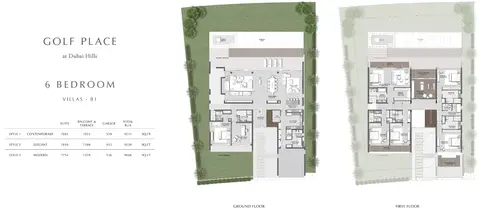 Golf Place Villas in Dubai Hills Estate, Dubai, foto 5