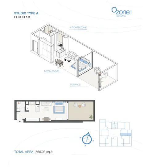 Ozone1 Residences at JVC in Jumeirah Village Circle, Dubai, foto 3