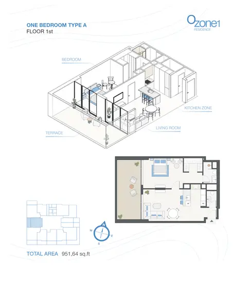 Ozone1 Residences at JVC in Jumeirah Village Circle, Dubai, foto 4