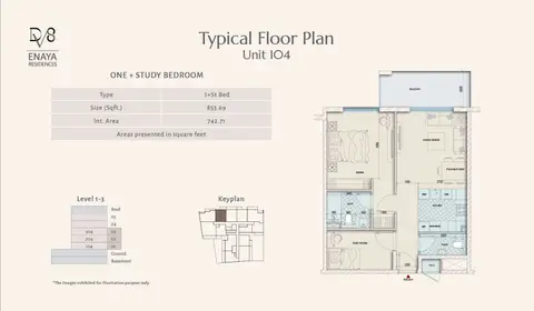 Enaya Residences at JVT in Jumeirah Village Triangle, Dubai, foto 3