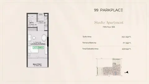 99 Park Place by Tabeer in Jumeirah Village Circle, Dubai, foto 3