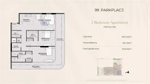 99 Park Place by Tabeer in Jumeirah Village Circle, Dubai, foto 5