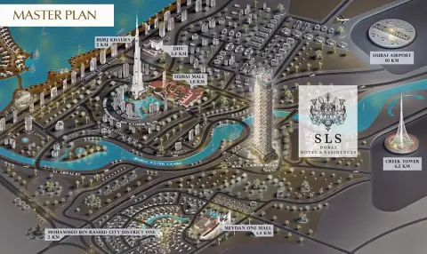 SLS Dubai Residences in Downtown Dubai, Dubai, foto 2