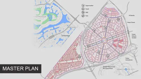 Belgravia Square in Jumeirah Village Circle, Dubai, foto 2
