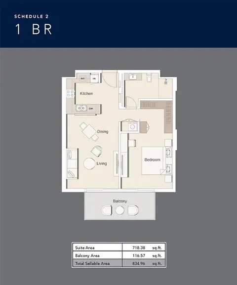 Ellington Belgravia 3 in Jumeirah Village Circle, Dubai, foto 4