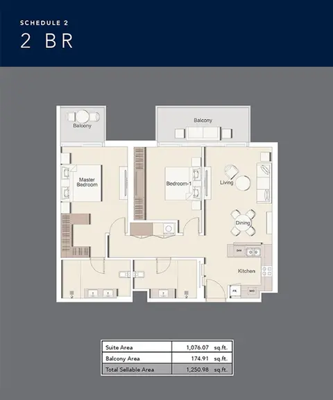 Ellington Belgravia 3 in Jumeirah Village Circle, Dubai, foto 5