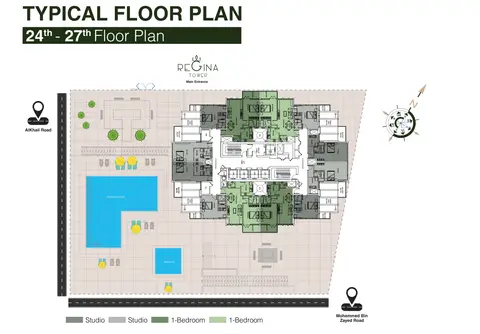 Regina Tower in Jumeirah Village Circle, Dubai, foto 5