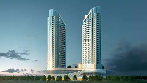 Cloud Twin Tower in Jumeirah Village Triangle, Dubai, foto 4