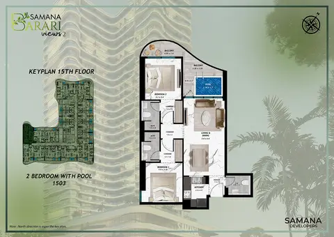 Samana Barari Views 2 in Majan, Dubai, foto 5