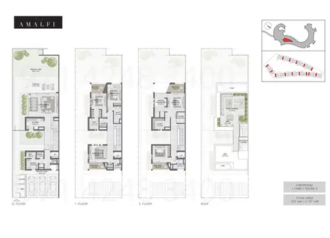Amalfi Villas in Jumeirah, Dubai, foto 4