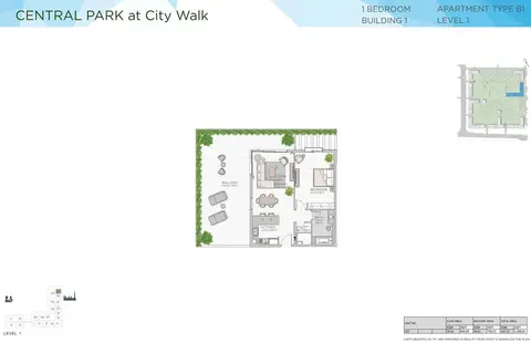 Central Park at City Walk in Jumeirah, Dubai, foto 3