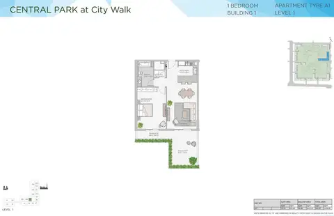 Central Park at City Walk in Jumeirah, Dubai, foto 4