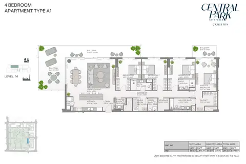 Castleton Central Park in City Walk, Dubai, foto 4