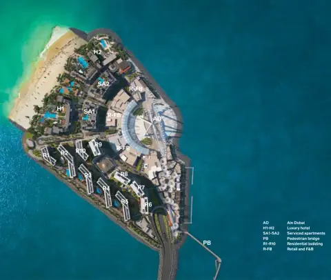 Bluewaters Residences in Bluewaters, Dubai, foto 2