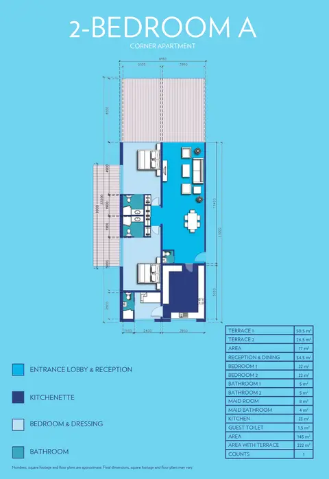 Azure Residence Palm Jumeirah in Palm Jumeirah, Dubai, foto 5