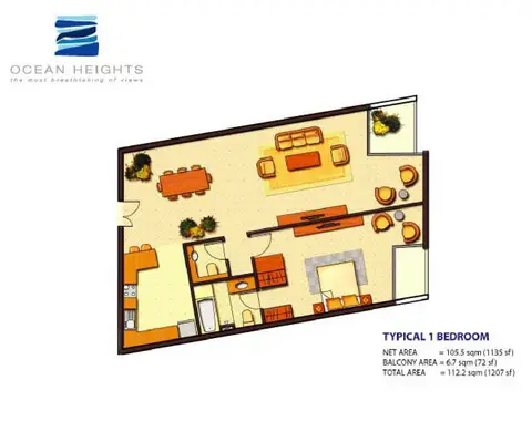 Ocean Heights in Dubai Marina, Dubai, foto 3