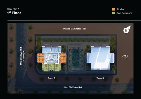 Guzel Towers at JVT in Jumeirah Village Triangle, Dubai, foto 5