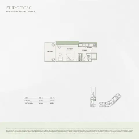 Binghatti Sky Terraces in Motor City, Dubai, foto 4