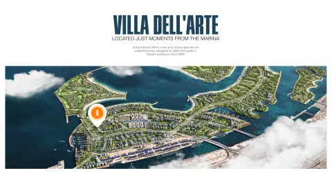 Villa Dell Arte at Dubai Islands in Dubai Islands, Dubai, foto 2
