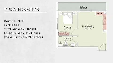 Trafford Residence in Dubai South (Dubai World Central), Dubai, foto 5