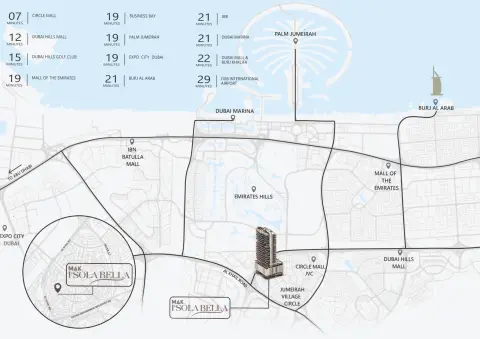 MAK Isola Bella in Jumeirah Village Circle, Dubai, foto 2