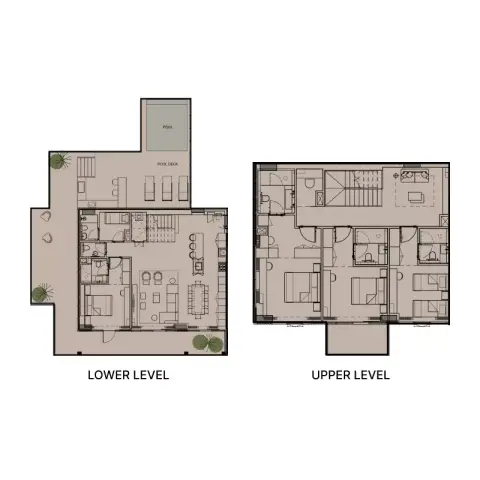 Plattegrond van 4 slaapkamers in Wynwood by Imtiaz