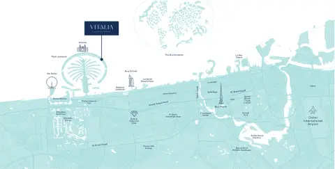 Vitalia Palm Jumeirah Residences in Palm Jumeirah, Dubai, foto 2