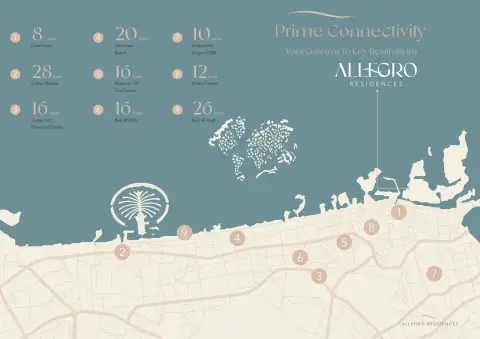 Allegro Residences in Dubai Islands, Dubai, foto 5