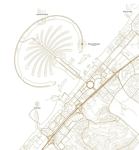 Maison Margiela Residences in Palm Jumeirah, Dubai, foto 2