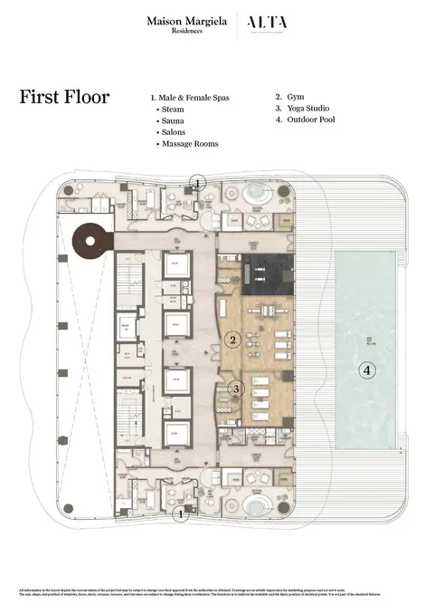 Maison Margiela Residences in Palm Jumeirah, Dubai, foto 3