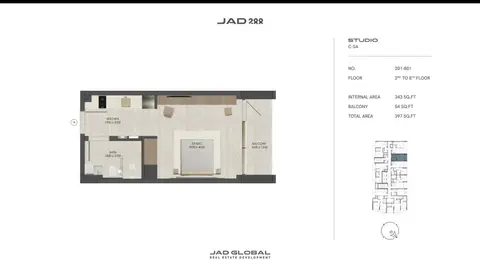 Jad 288 at Al Satwa in Al Satwa, Dubai, foto 3
