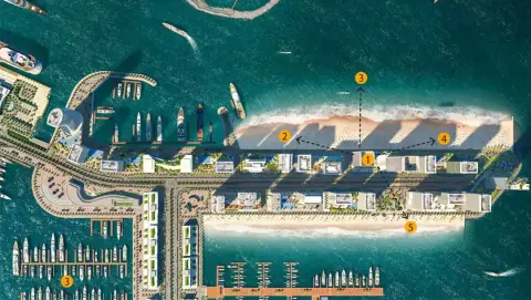 Grand Bleu Tower 2 in Emaar Beachfront, Dubai, foto 2
