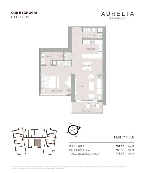 Aurelia Residence at Dubai Sports City in Dubai Sports City, Dubai, foto 4
