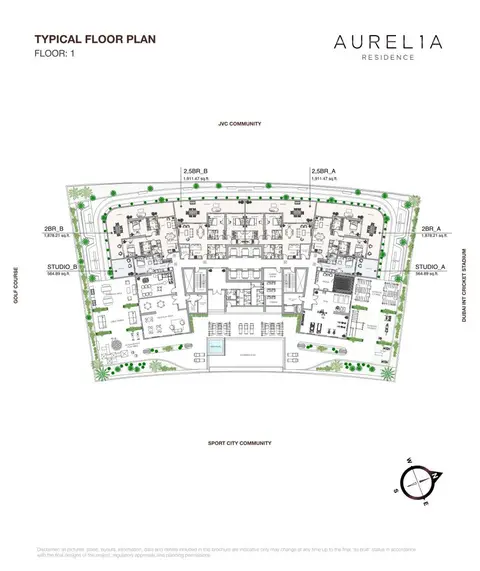 Aurelia Residence at Dubai Sports City in Dubai Sports City, Dubai, foto 5