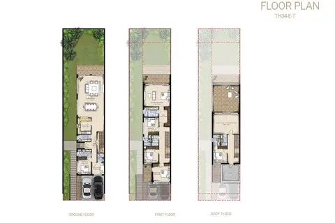 Plattegrond van 6 slaapkamers in Belair Phase 2