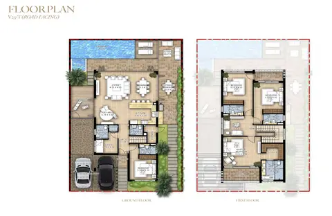 Belair Villas in Damac Hills, Dubai, foto 3