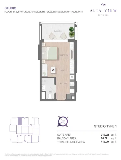 Alta V1ew Skyhomes at JVC in Jumeirah Village Circle, Dubai, foto 3