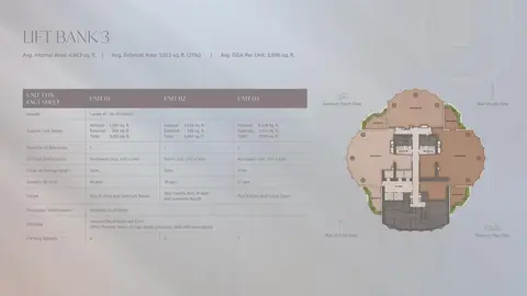 Plattegrond van Office Space in Lumena Alta by Omniyat