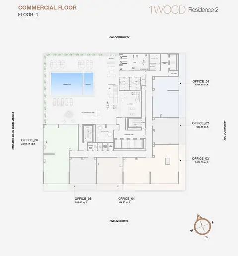 1Wood Residence 2 at JVC in Jumeirah Village Circle, Dubai, foto 4